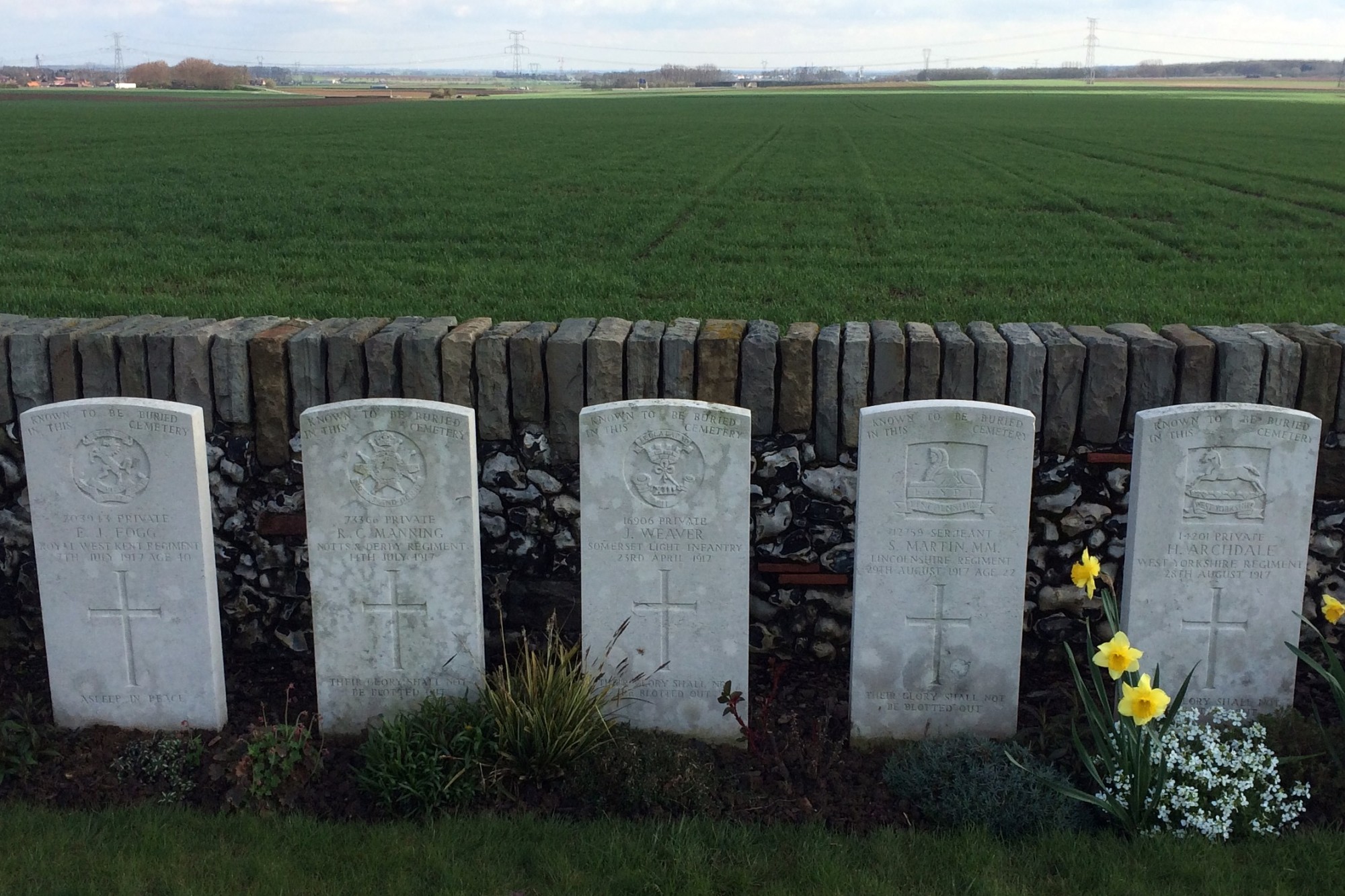 Sunken Road Cemetery Fampoux