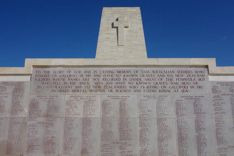 Lone Pine Memorial Gallipoli