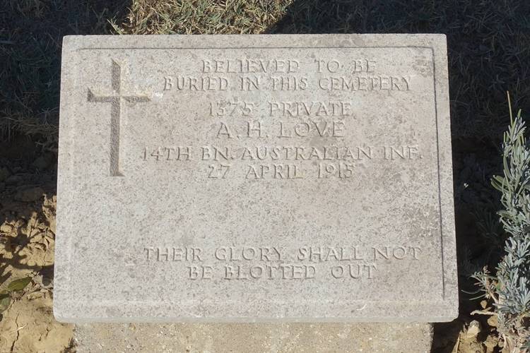 Love Quinn's Post Cemetery ANZAC Gallipoli