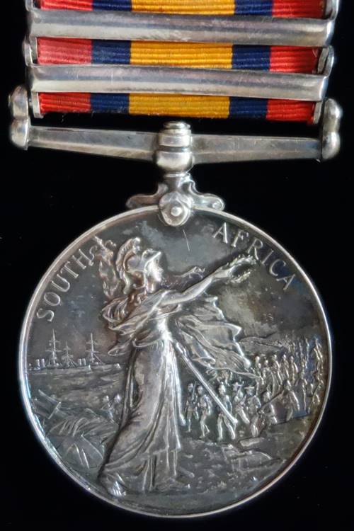 Queen's South Africa Medal Reverse