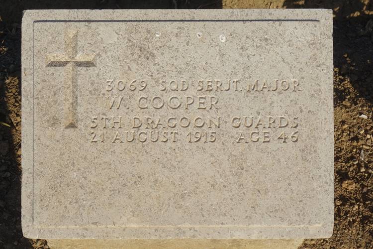 Cooper 5th Dragoon Guards Gallipoli