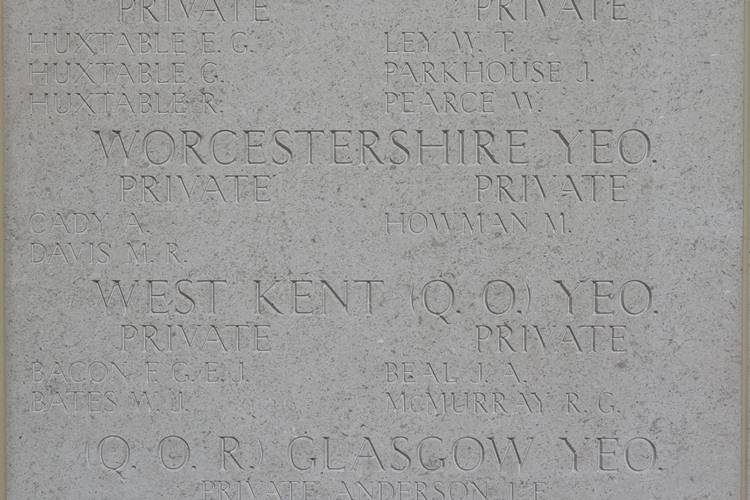 Worcestershire Yeomanry Helles Memorial