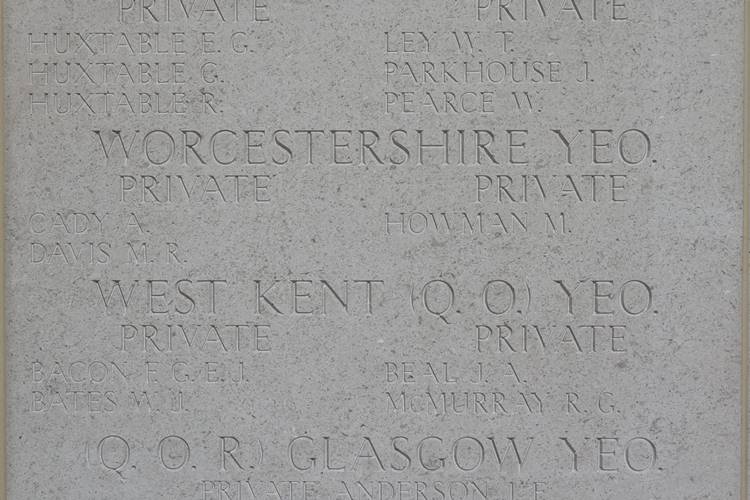 Worcestershire Yeomanry Helles Memorial