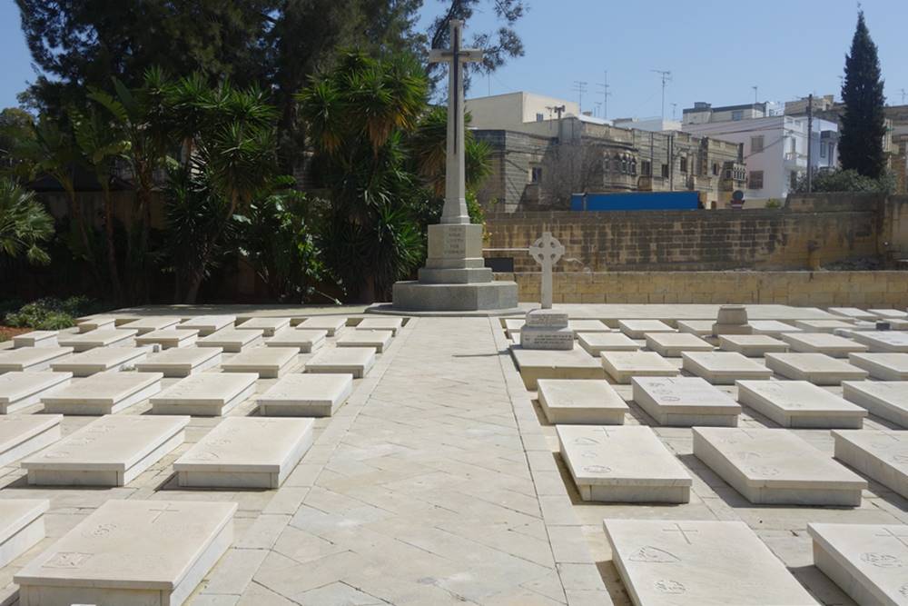Pieta Military Cemetery Cross