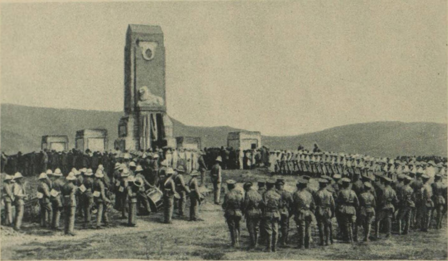 Doiran Memorial Unveiled 1926