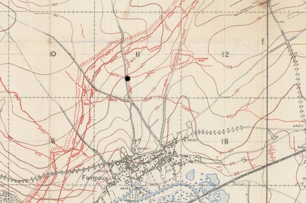 Sunken Road Cemetery Fampoux