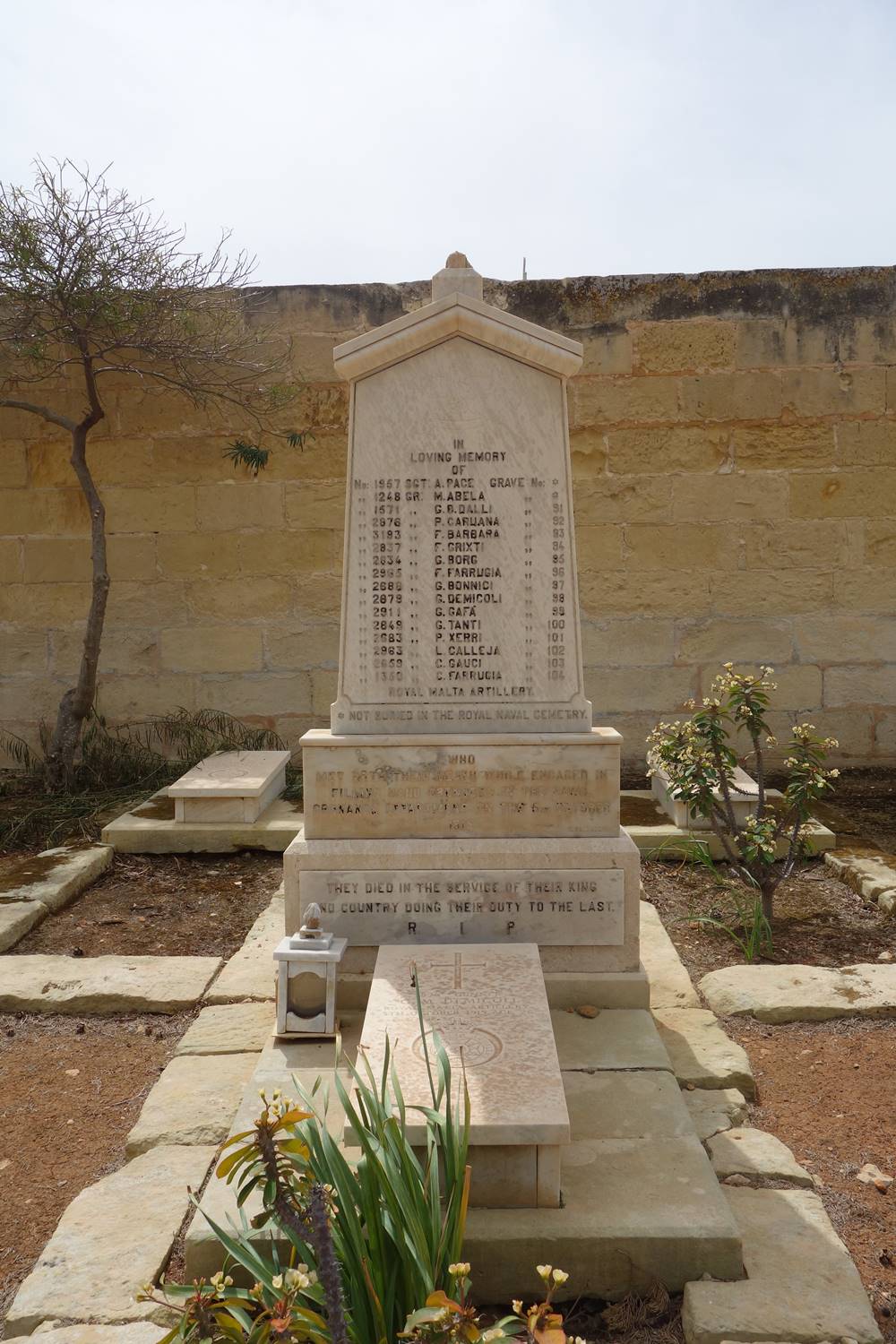 Malta (Capuccini) Naval Cemetery Main